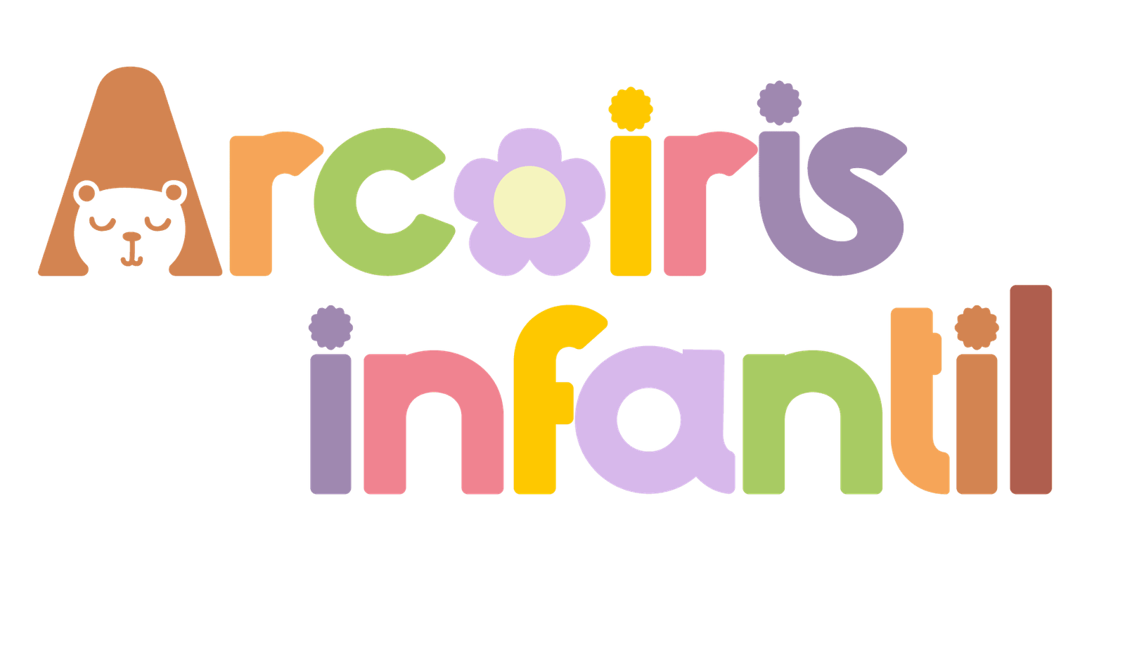 Logotipo Principal Guardería Arcoíris Infantil Salcedo